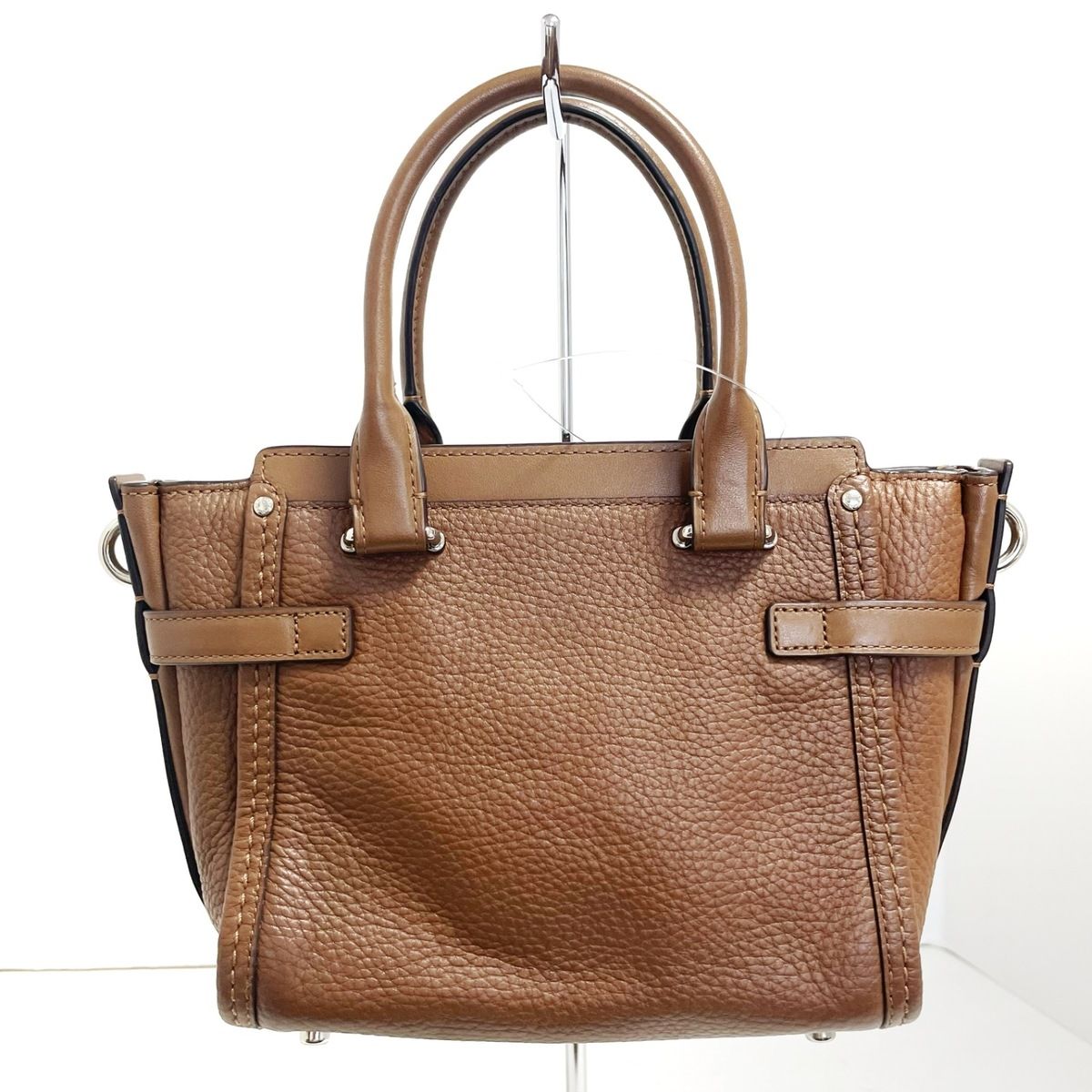 COACH(コーチ) ハンドバッグ スワッガー21キャリーオール 37444 ダーク ...