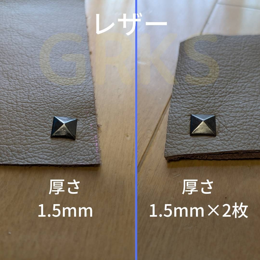 ハンドプレス機用ピラミッドカシメコマ、穴あけコマ、シルバーカシメ  