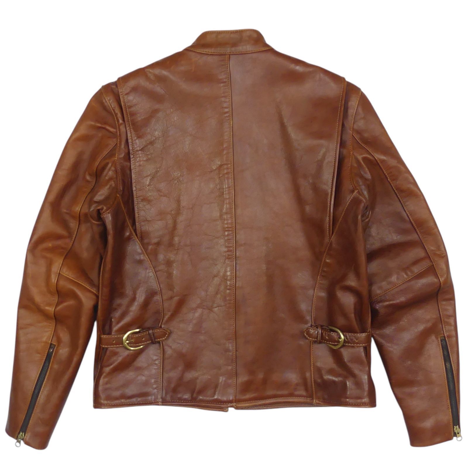 ★ビンテージ★USA製VANSONバンソン RJP VANSON(バンソン) USA made Old Racing Leather Jacket オールド