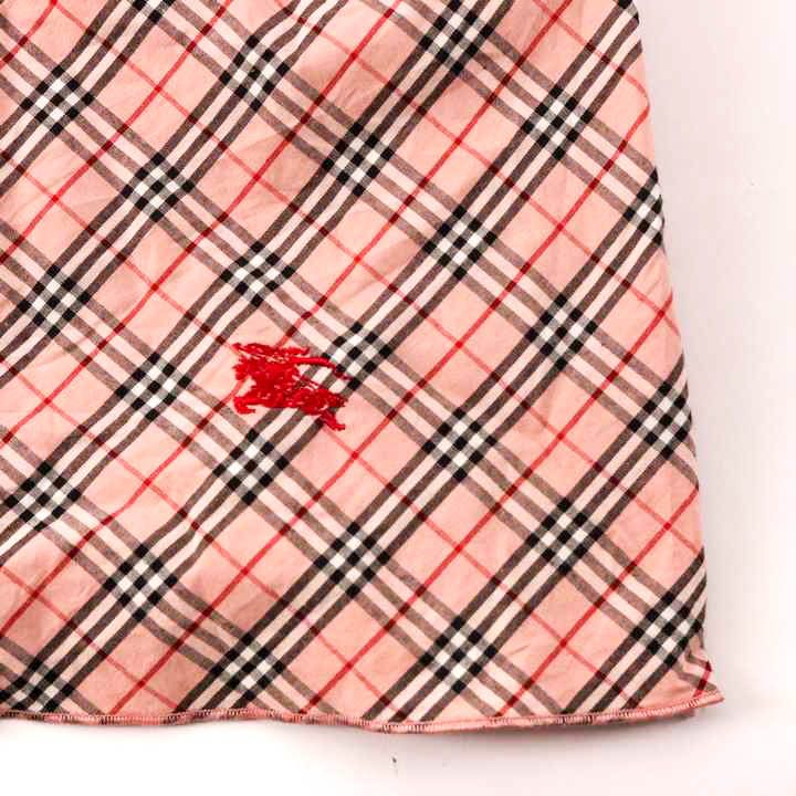 BURBERRYチェック柄フリルキャミソール36