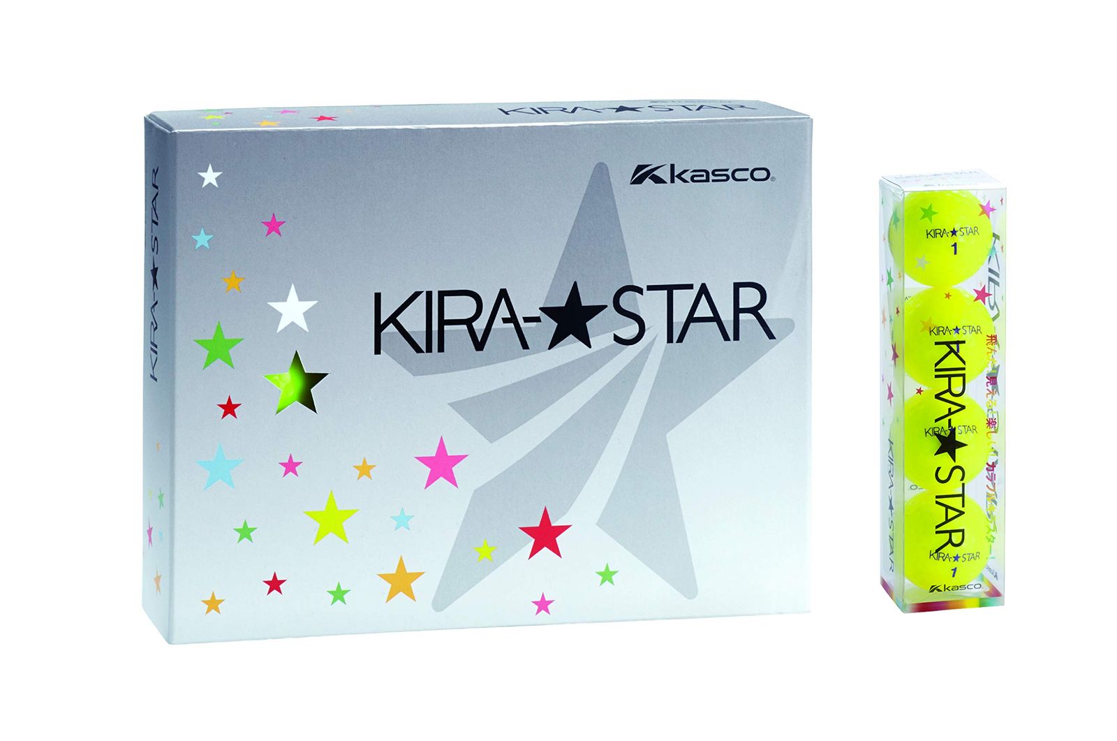 【迅速発送】キャスコ(Kasco) ゴルフボール KIRA STAR2 キラスター2N