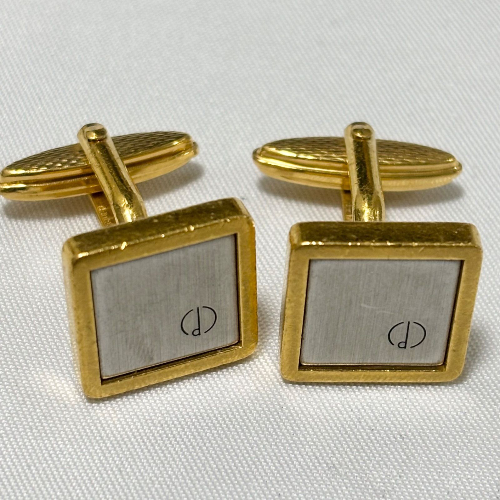 送料無料】Dunhill/ダンヒル/カフスセット/カフリンクス/スクエア/d