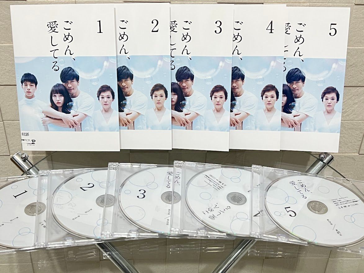 ごめん、愛してる 全5巻セット DVD レンタル使用品 長瀬智也 吉岡里帆