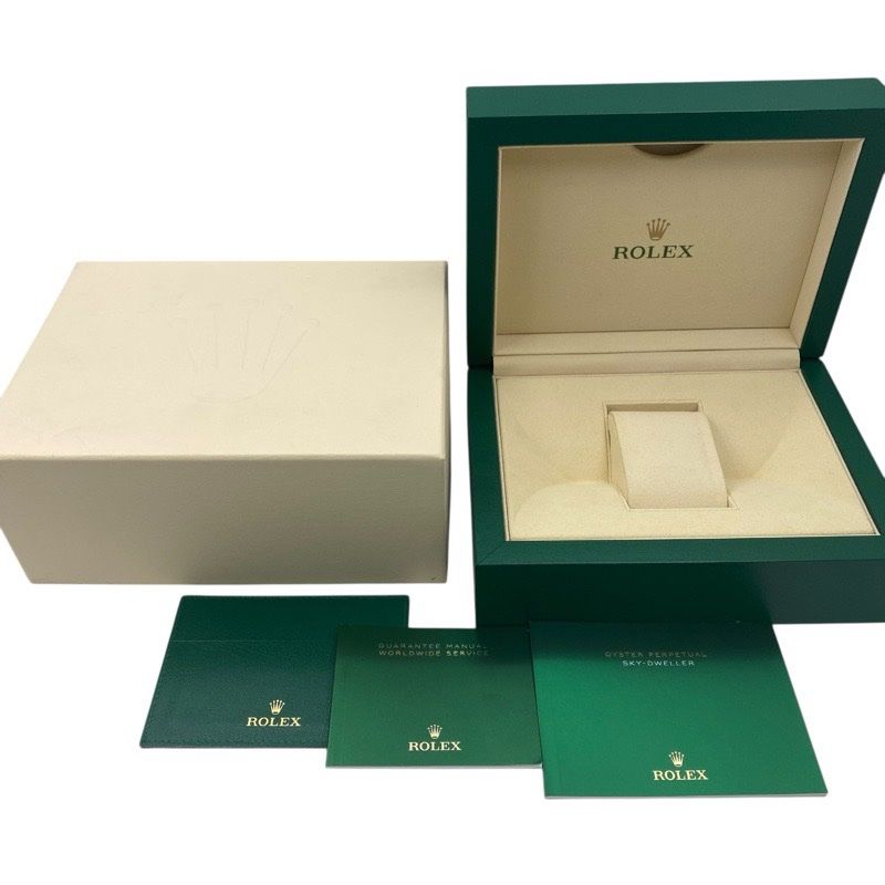 ロレックス時計の純正Lサイズ 空箱 ROLEX ロレックス ロレックス ROLEX 純正箱 空箱 Lサイズ スカイ