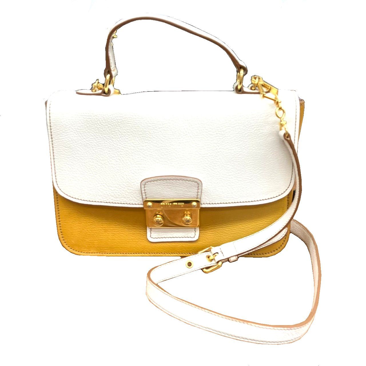 MIU MIU ミュウミュウ マドラス 2wayショルダーバッグ レザー