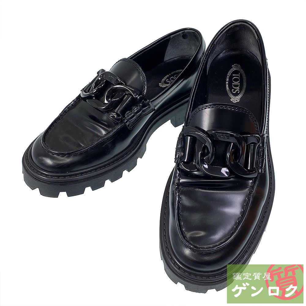 トッズ 厚底 チェーン TOD S ローファー ローファー