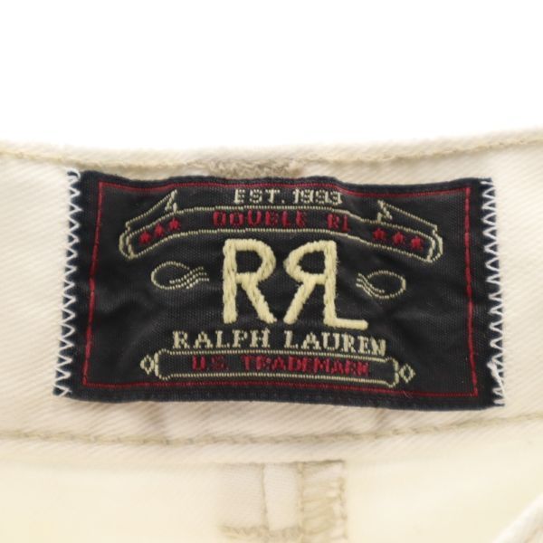 RRL ダブルアールエル 90s USA製 赤三星 チノショートパンツ w33 白