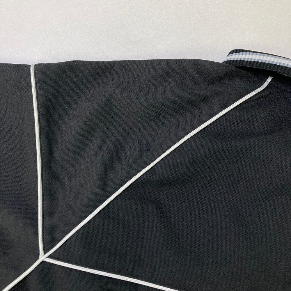 サイズ：5 RUSSELUNO ラッセルノ 半袖ポロシャツ ルチャ刺繍 ブラック