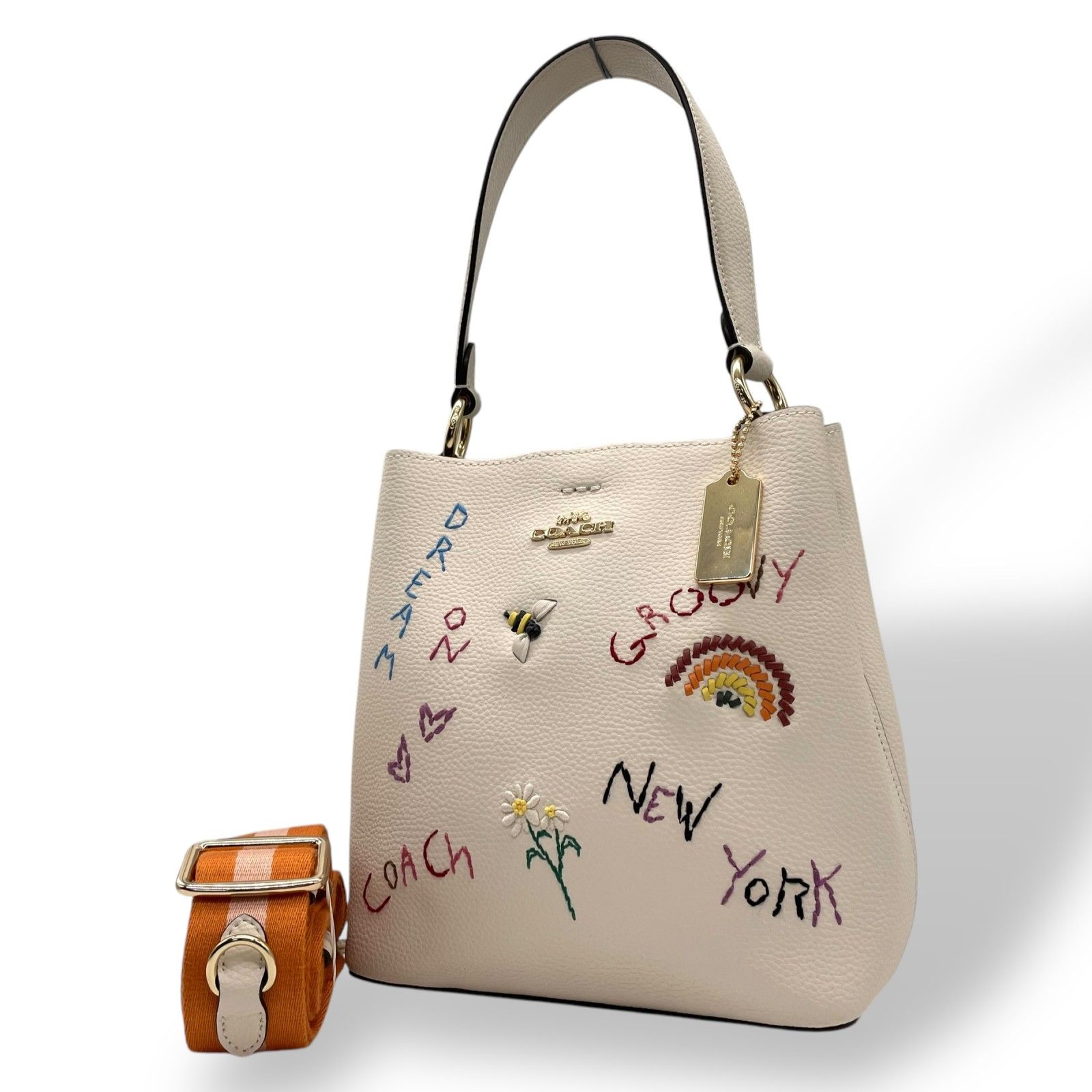 新品同様 現行品 コーチ Coach ショルダーバッグ スモール