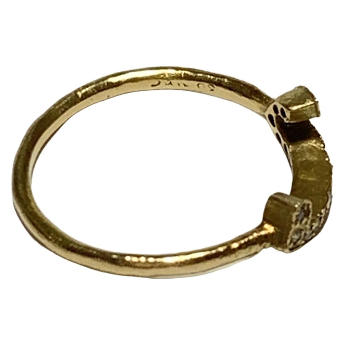 noguchi YG ブラウンダイヤモンド リング noguchi K14YG ブラウンダイヤ リング noguchi bijoux noguchi(ノグチ