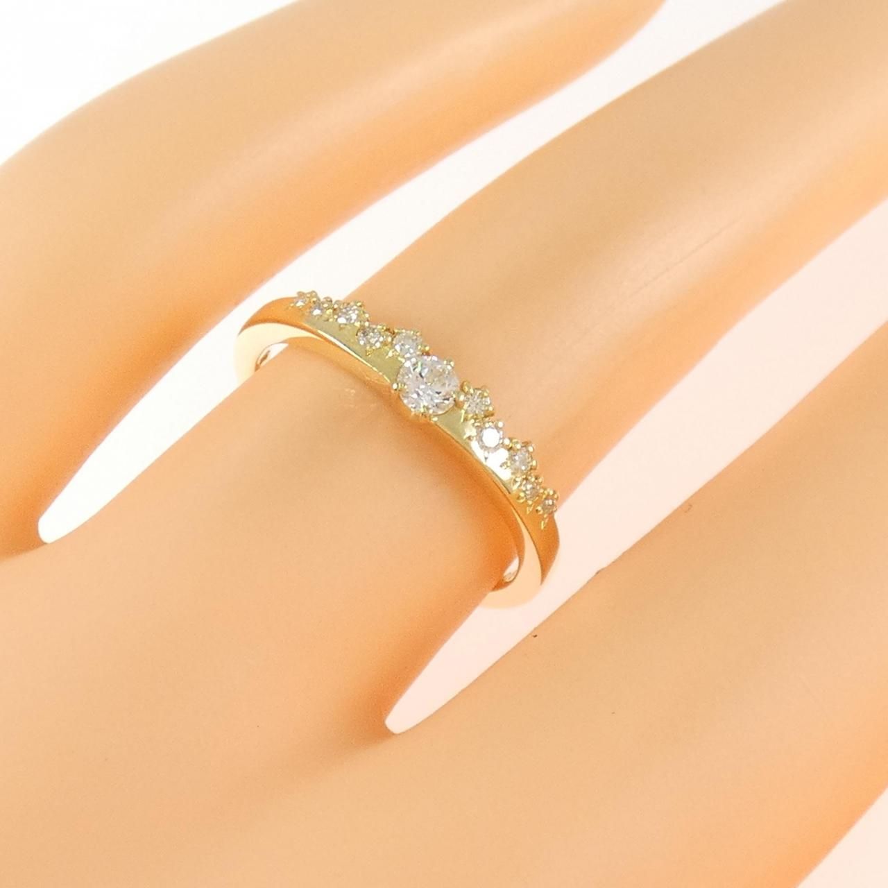 フェスタリア Wish upon a star k18ダイヤモンドピンキーリング K18YG “Wish upon a star®” ダイヤモンド ピンキーリング | festaria