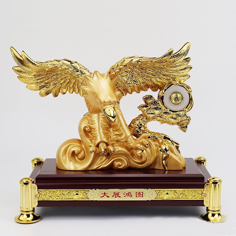 鷹 松 木彫り アンティーク オブジェ 置物 縁起物 お値下げ可能です