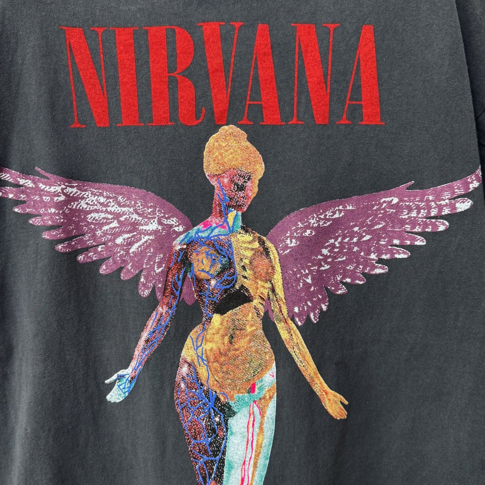 ニルヴァーナ Tシャツ XLサイズ ブラック 90s USA製