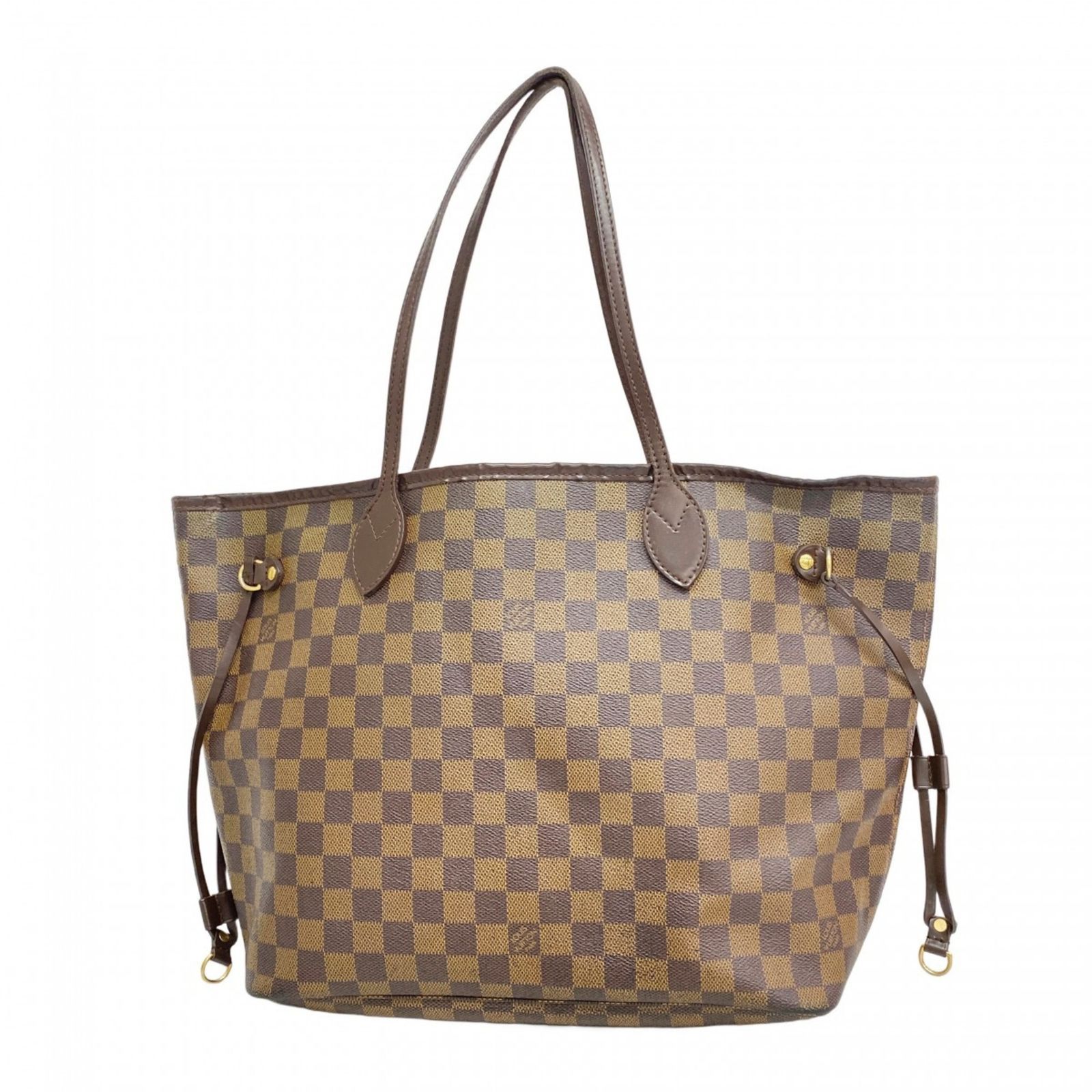 ルイ ヴィトン Louis Vuitton ルイ ヴィトン トートバッグ ダミエ ネヴァーフルMM N51105 エベヌレディース