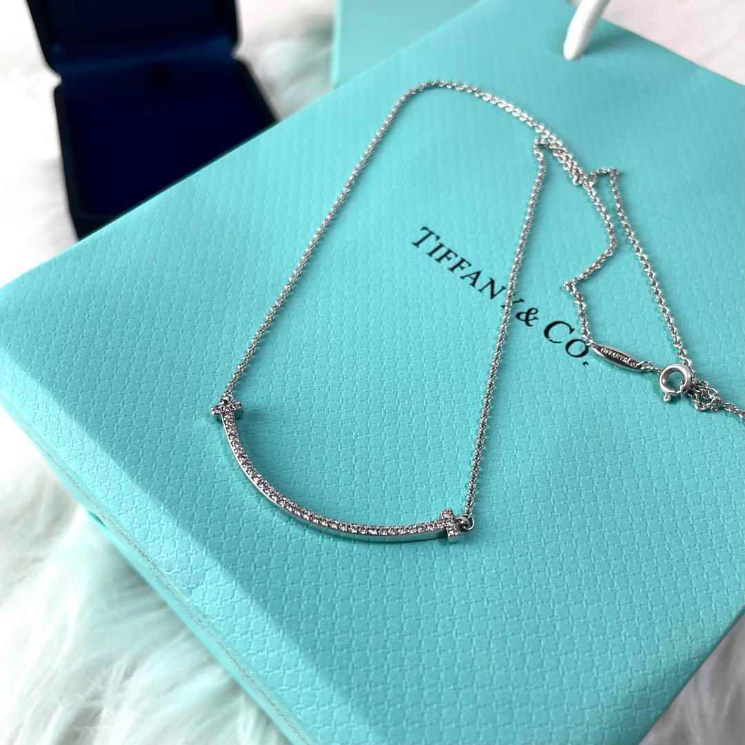 ✨新品✨正規品✨【TIFFANY&Co.】ティファニーT スマイル ネックレス シルバー @Cici - メルカリ