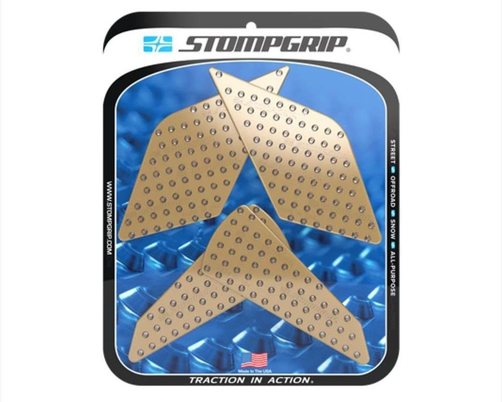 55-10-0204C ZX-4R|ZX-4RR VOLCANO クリア トラクションパッドタンクキット ストンプグリップ Stompgrip