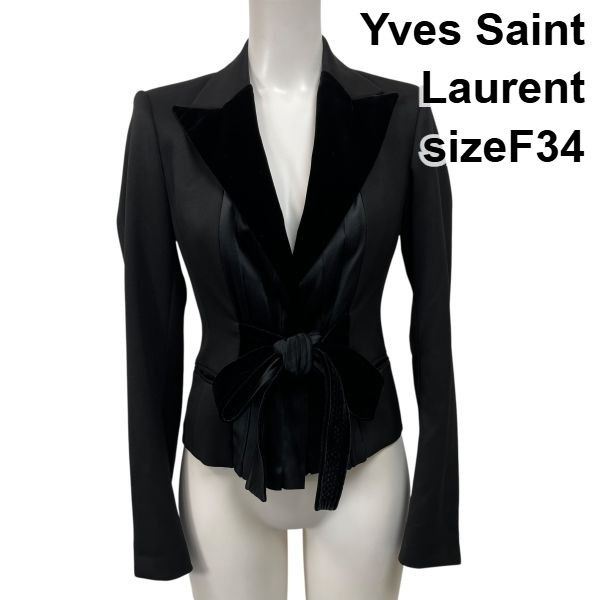 ◇ イヴサンローラン Yves Saint Laurent ジャケット テーラード 