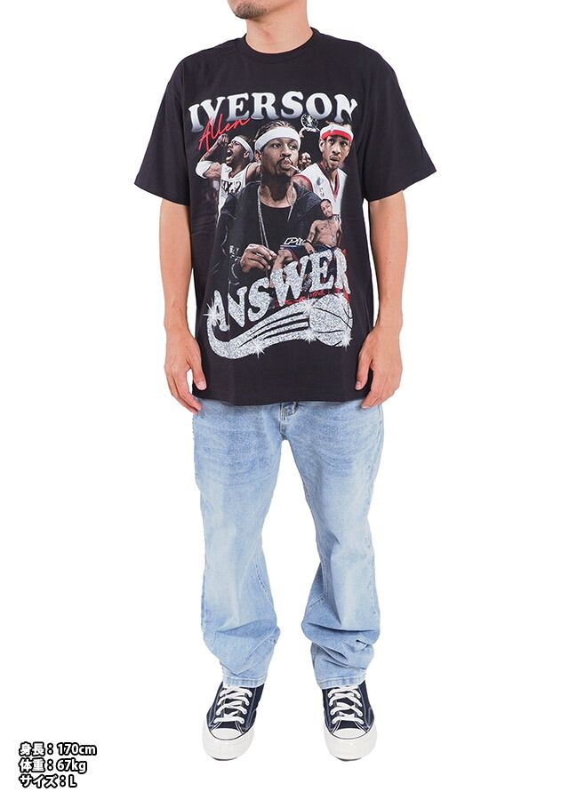 アイバーソン 76ers Tシャツ NBA 楽天市場】メンズ Tシャツ アイバーソン 76ers NBA バスケ T