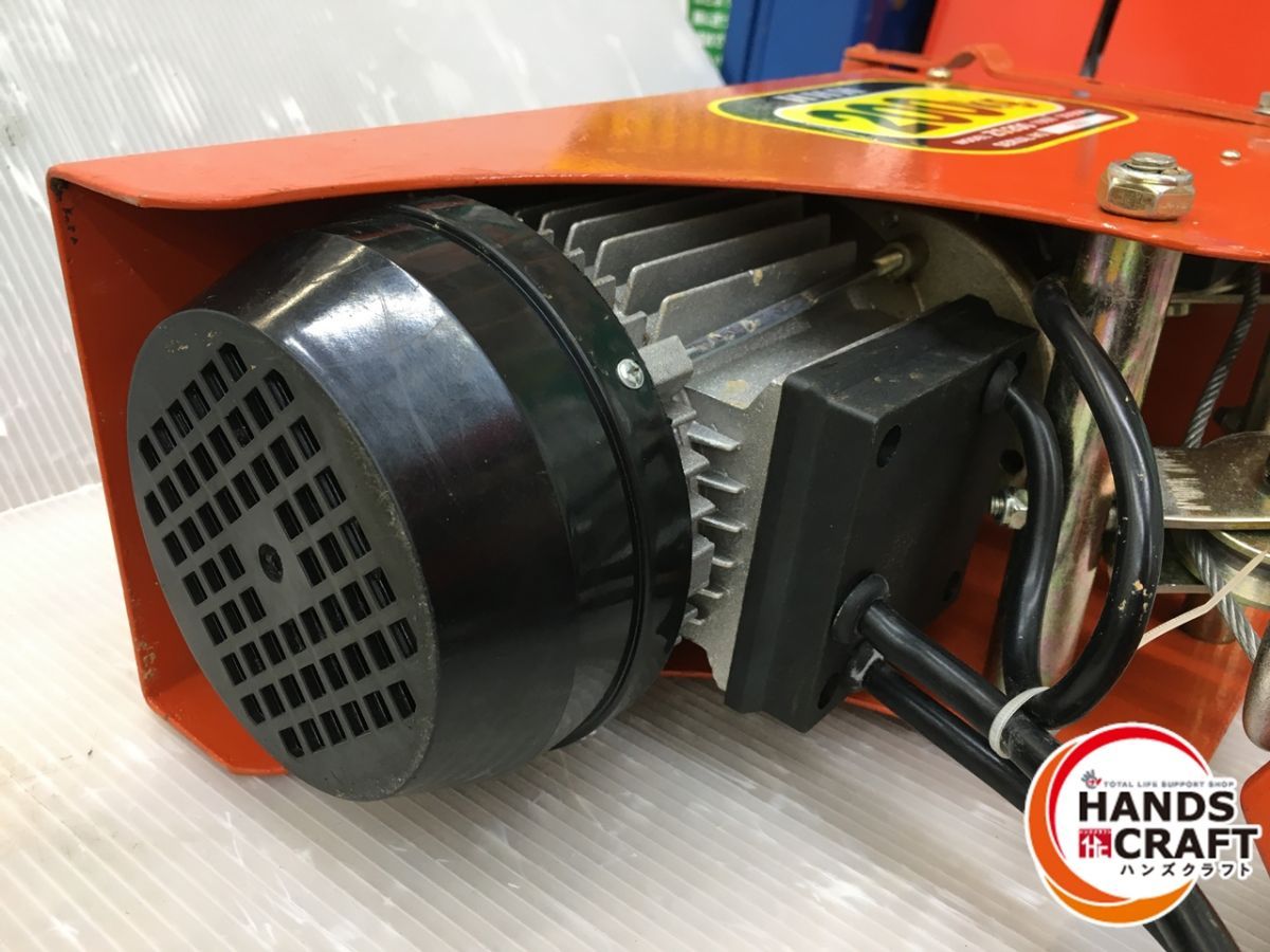 中古品】HHH スリーエッチ ZS200 電動ホイスト 100V 200kg 揚程6m - メルカリ