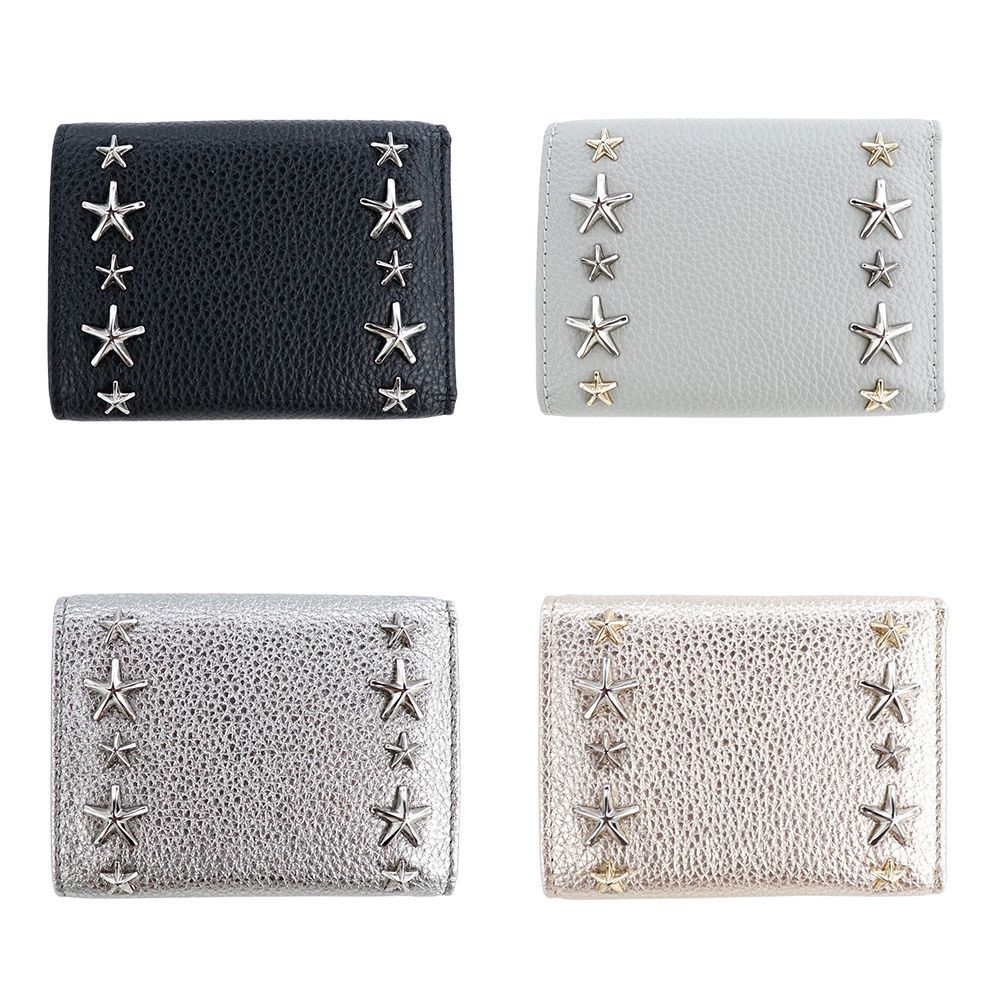 専用！JIMMY CHOO 三つ折り財布 スタッズ スター NEMO Amazon | [Jimmy Choo] [ジミーチュウ] 財布 三つ折り NEMO