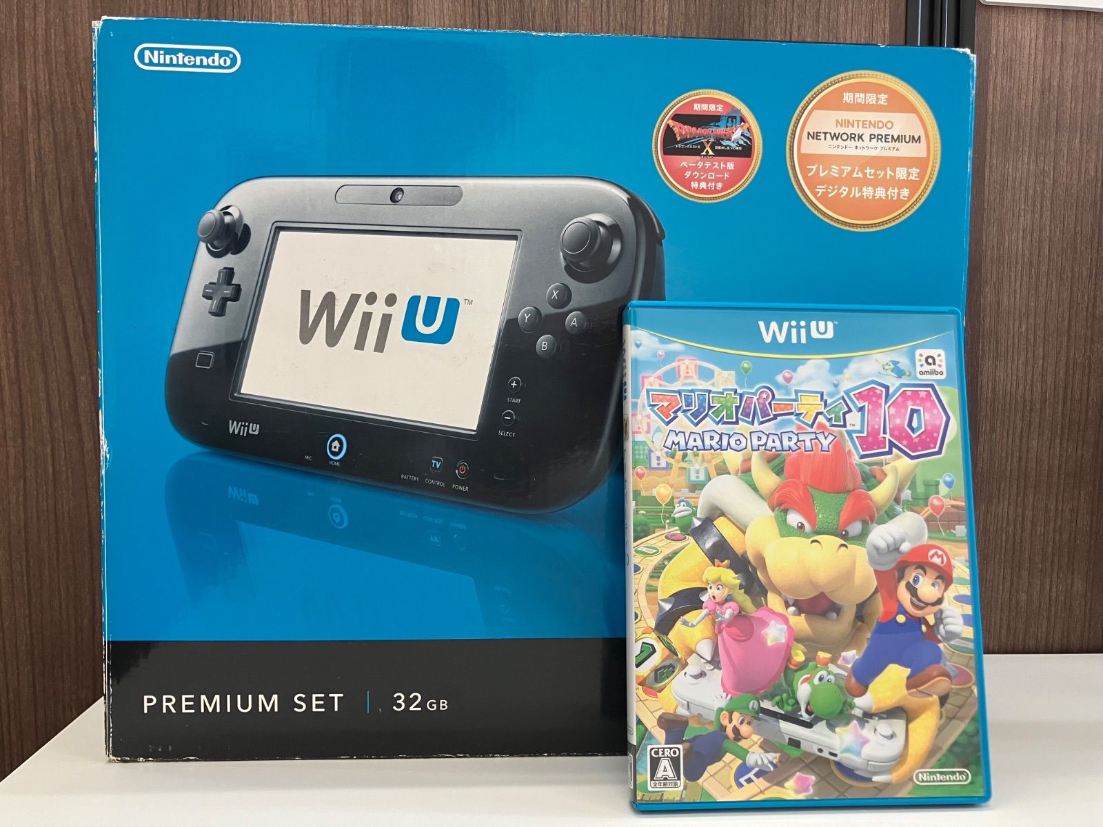 WiiU 32GB マリオパーティ10付き