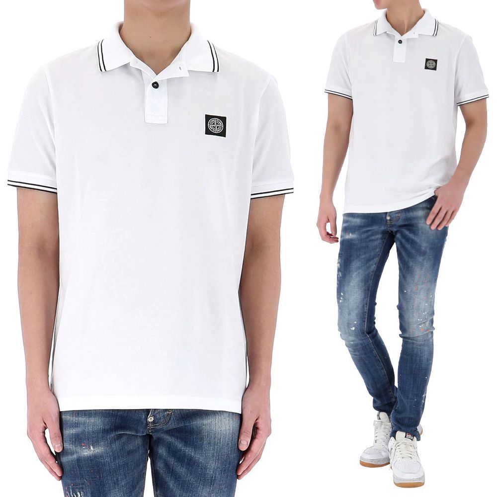 STONE  メンズ 半袖ポロシャツ K1S1522002SC S0018 V1001 2 STONE ISLAND ストーンアイランド K1S15 22002SC S0018 V1001