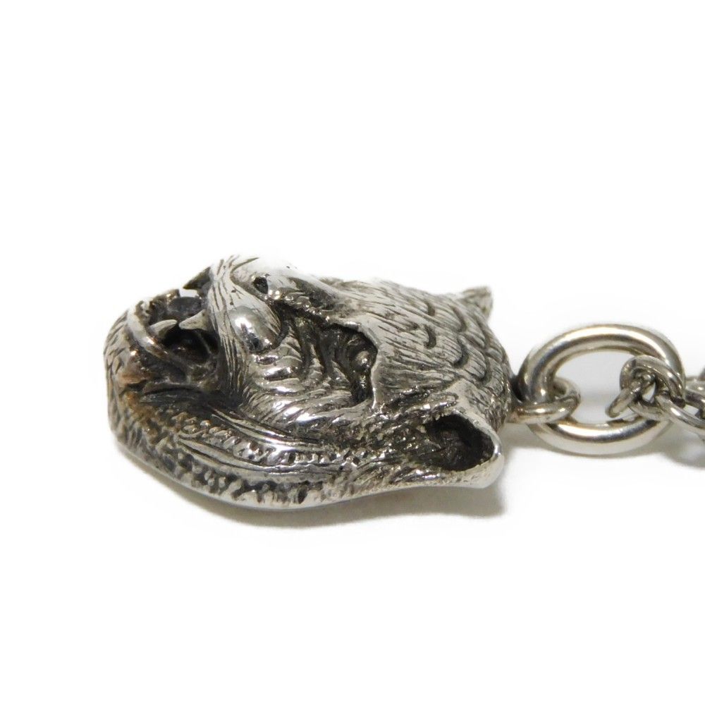 GUCCI グッチ キャット ヘッド 燻し いぶし加工 アンティーク