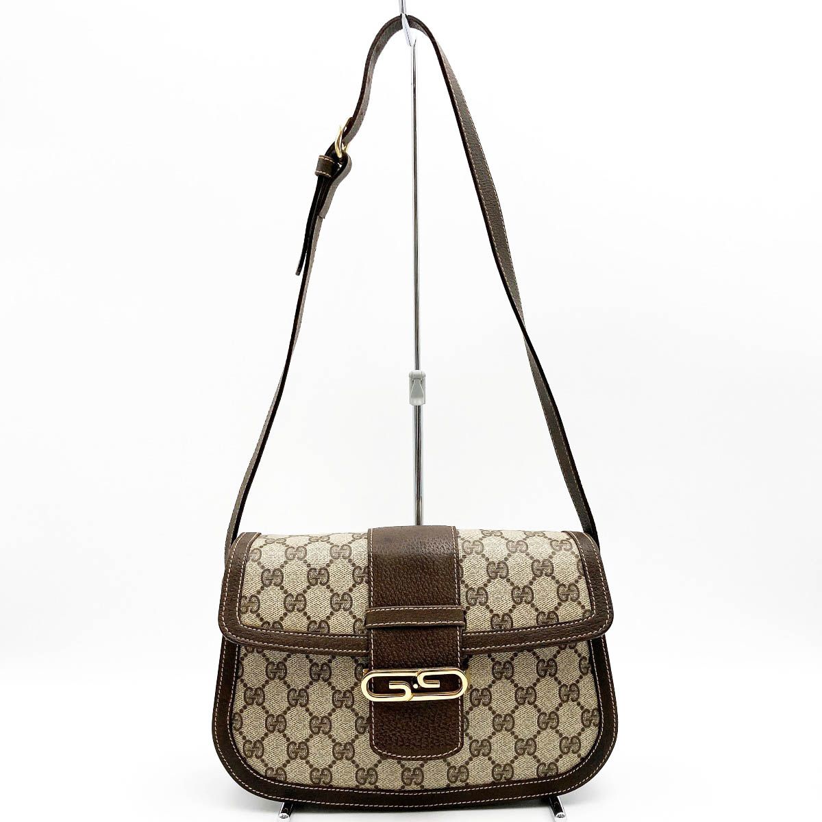 美品 GUCCI グッチ オールドグッチ ショルダーバッグ 斜め掛け バッグ 