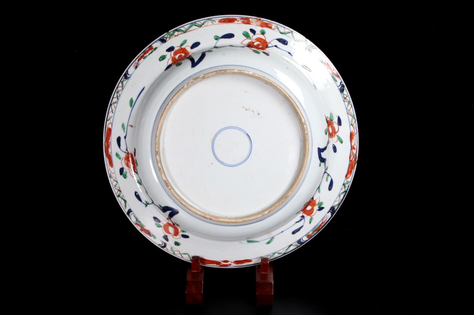 驚きの破格値，爆買い 色絵花卉文皿 清 中国美術 唐物