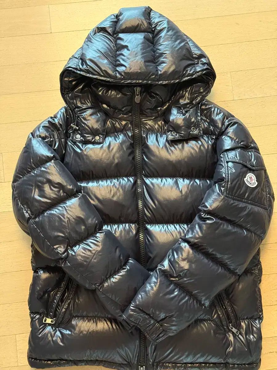 美品/TG.1】モンクレール ダウン モンジュネーブル 2way 国内正規 黒