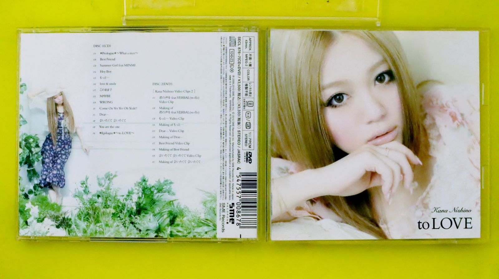 西野カナ CD DVD 国内盤CD☆西野カナ/Kana Nishino□ to LOVE【初回生産限定盤