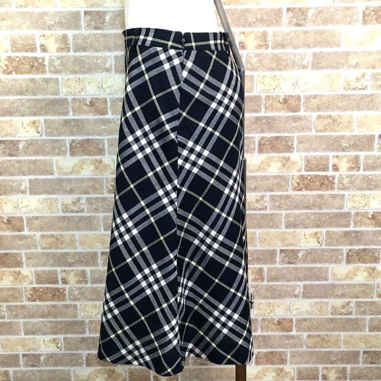 ネイビー チェック