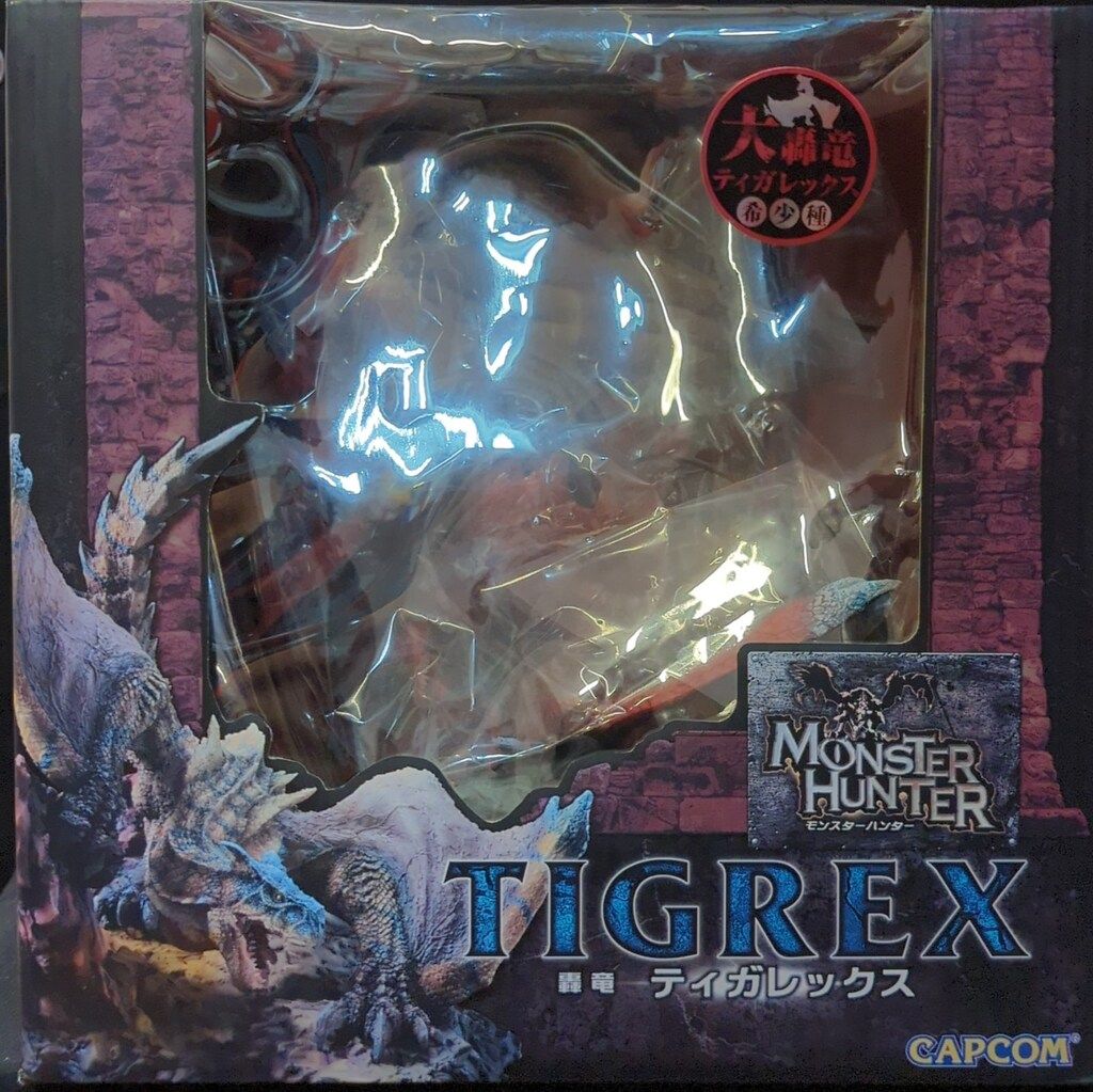 モンスターハンターフィギュア ティガレックス希少種 クリエイターズ