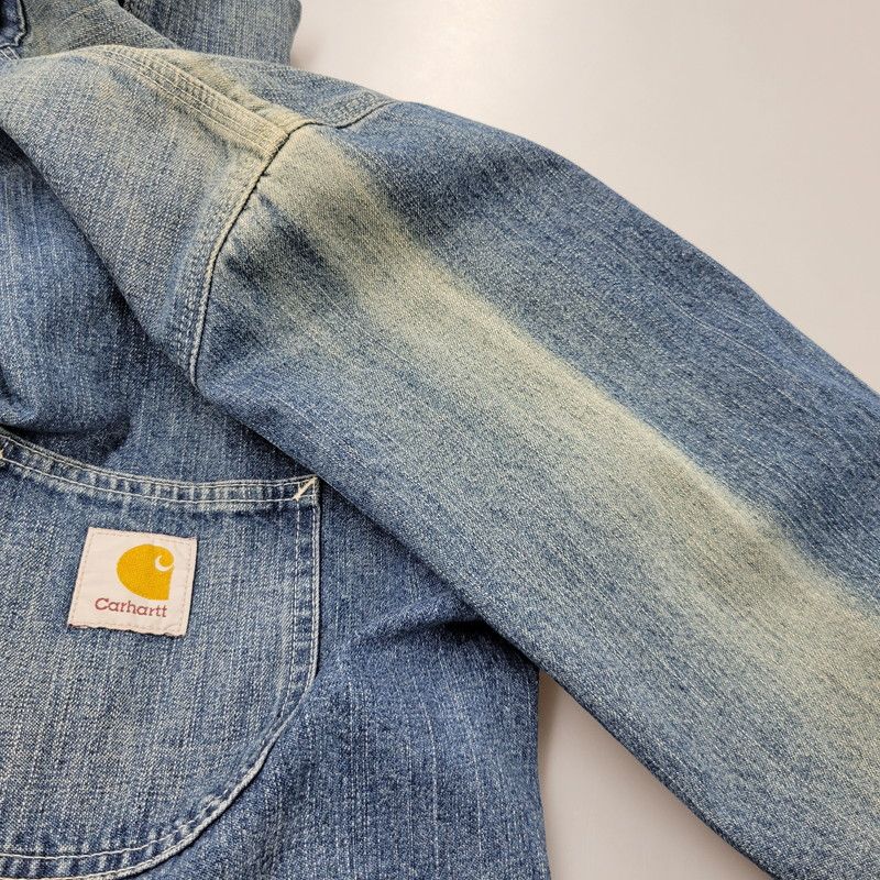 中古品】Carhartt カーハート COVERALLS DENIM JACKET 00108-095