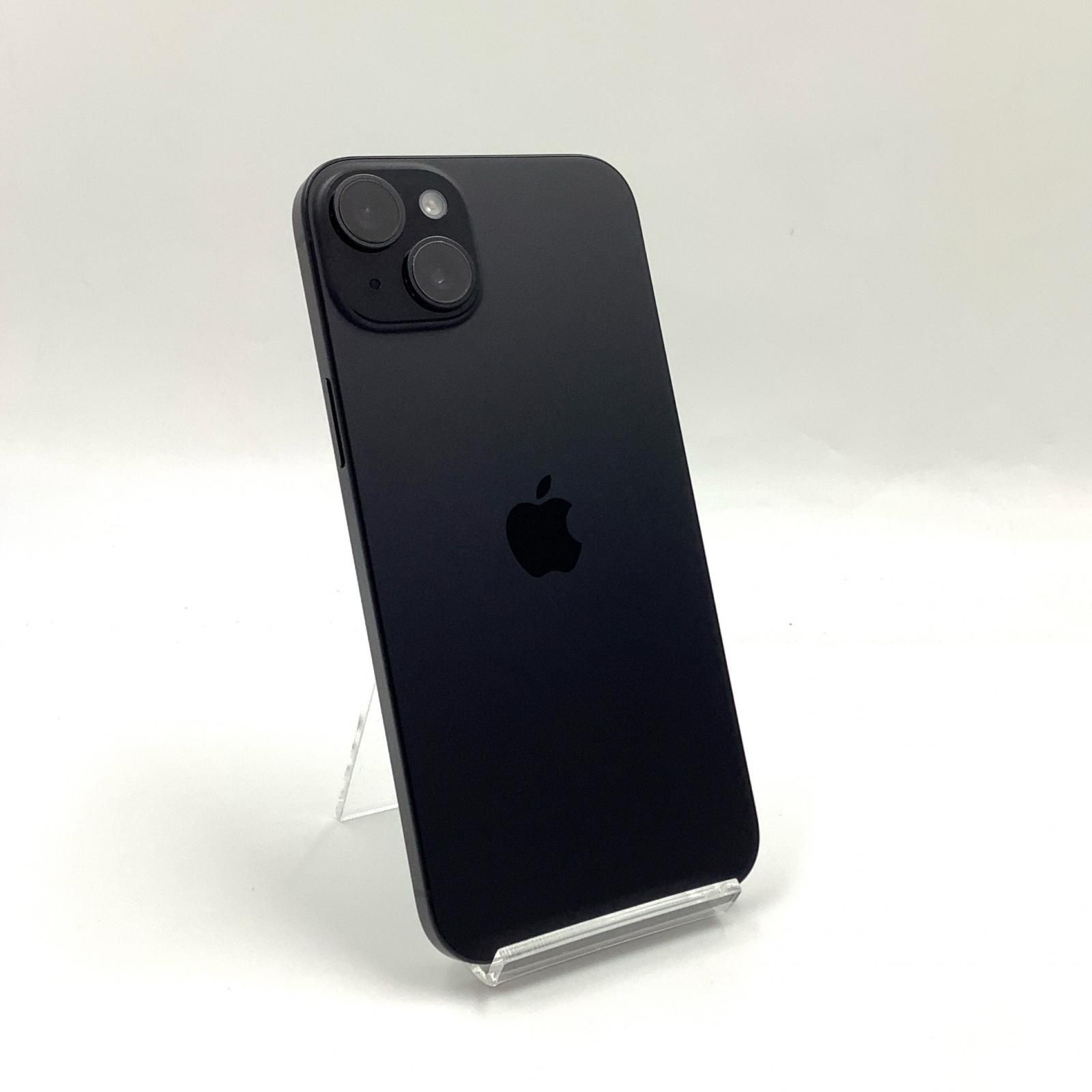 全額返金保証】【最速発送】Apple iPhone 15 Plus 128GB ブラック SIM 