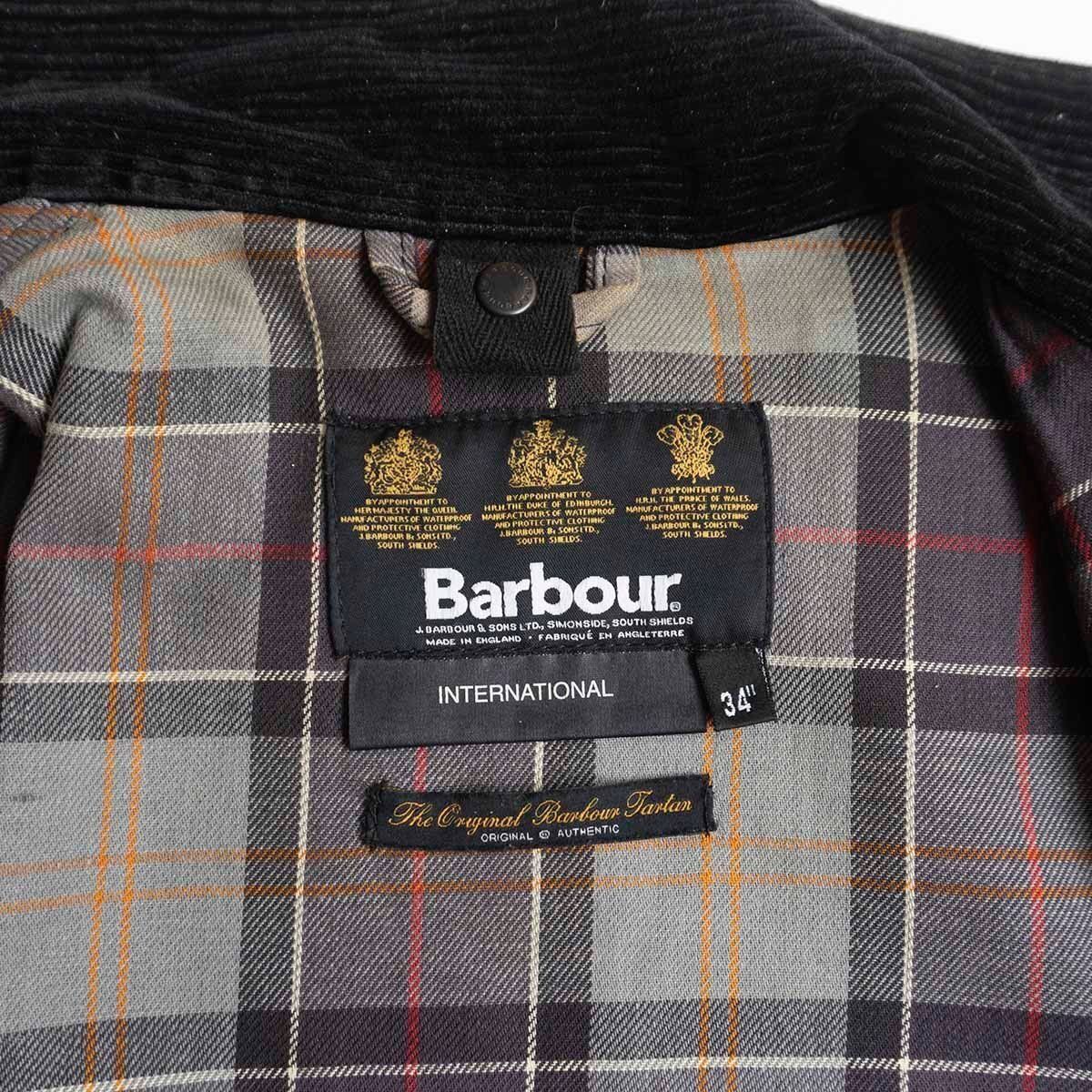 イングランド製】 BARBOUR 【 International Jacket】34 ...