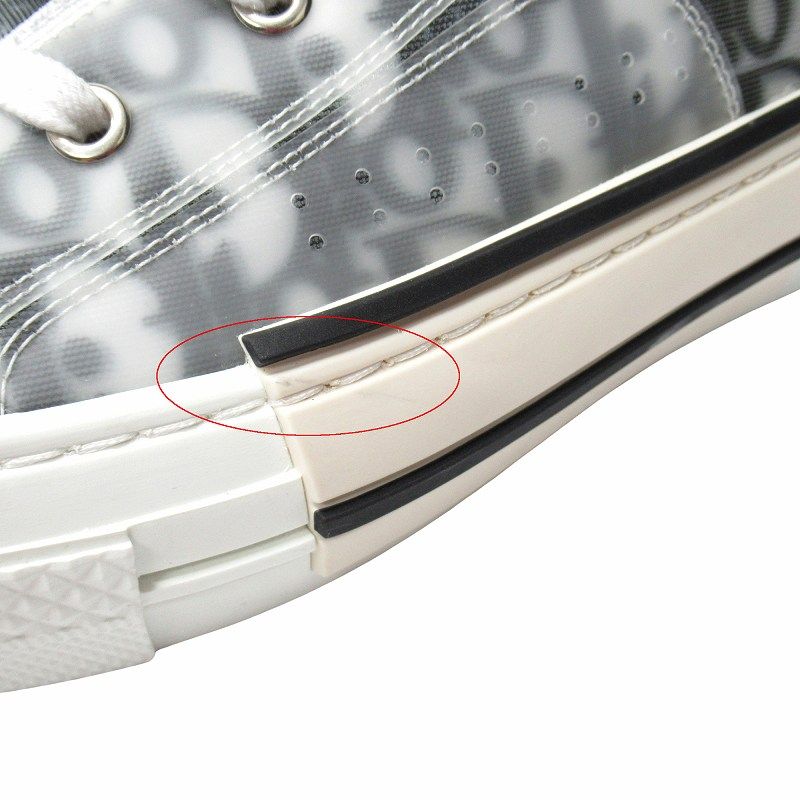 未使用品 ディオール 靴 27cm オブリーク スニーカー トロッター B23 楽天市場】ディオール DIOR スニーカー ハイカット オブリーク
