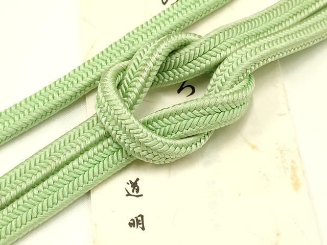 平和屋着物● 上 有職組紐道明 帯締め 冠組 夏虫色 宮内庁御用 国立博物館御用 東京芸術大学御用 AABB3758ay