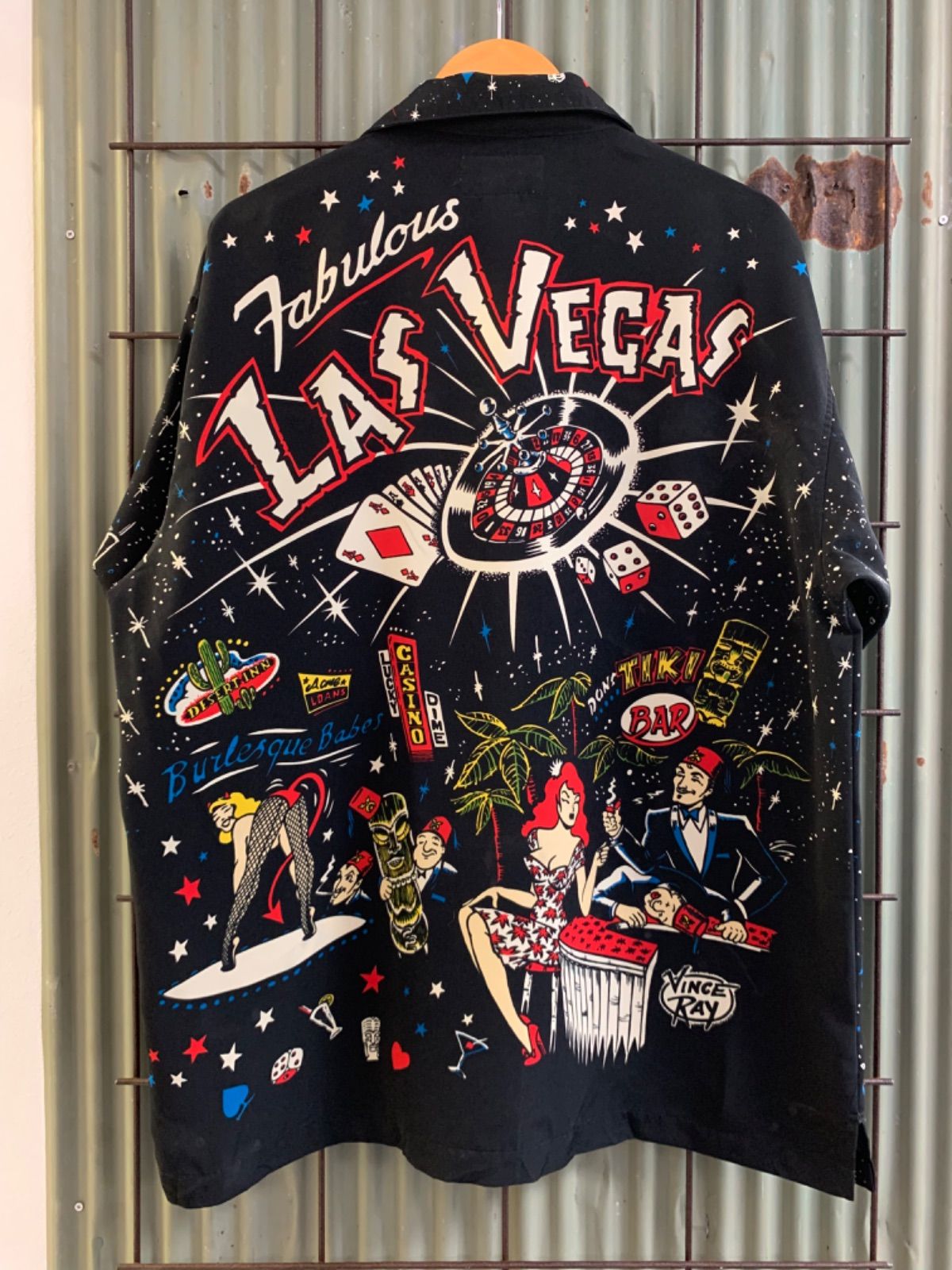 LA ROCKA BC ETHIC Las Vegas Casino Shirt - expensive Vintage