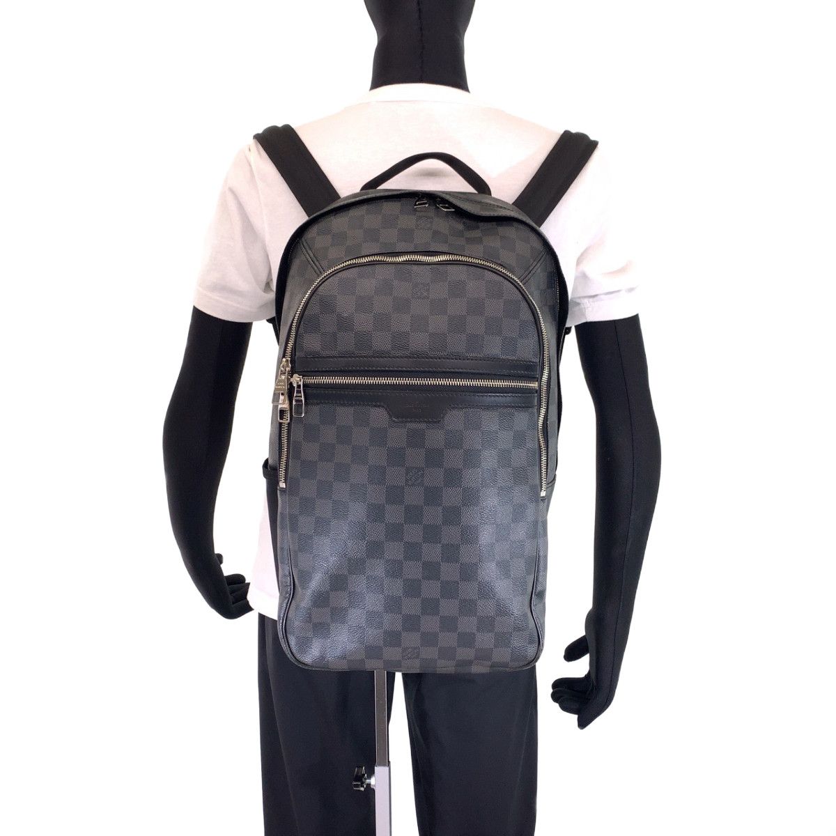 美品 LOUIS VUITTON ルイヴィトン ダミエ グラフィット ミカエル