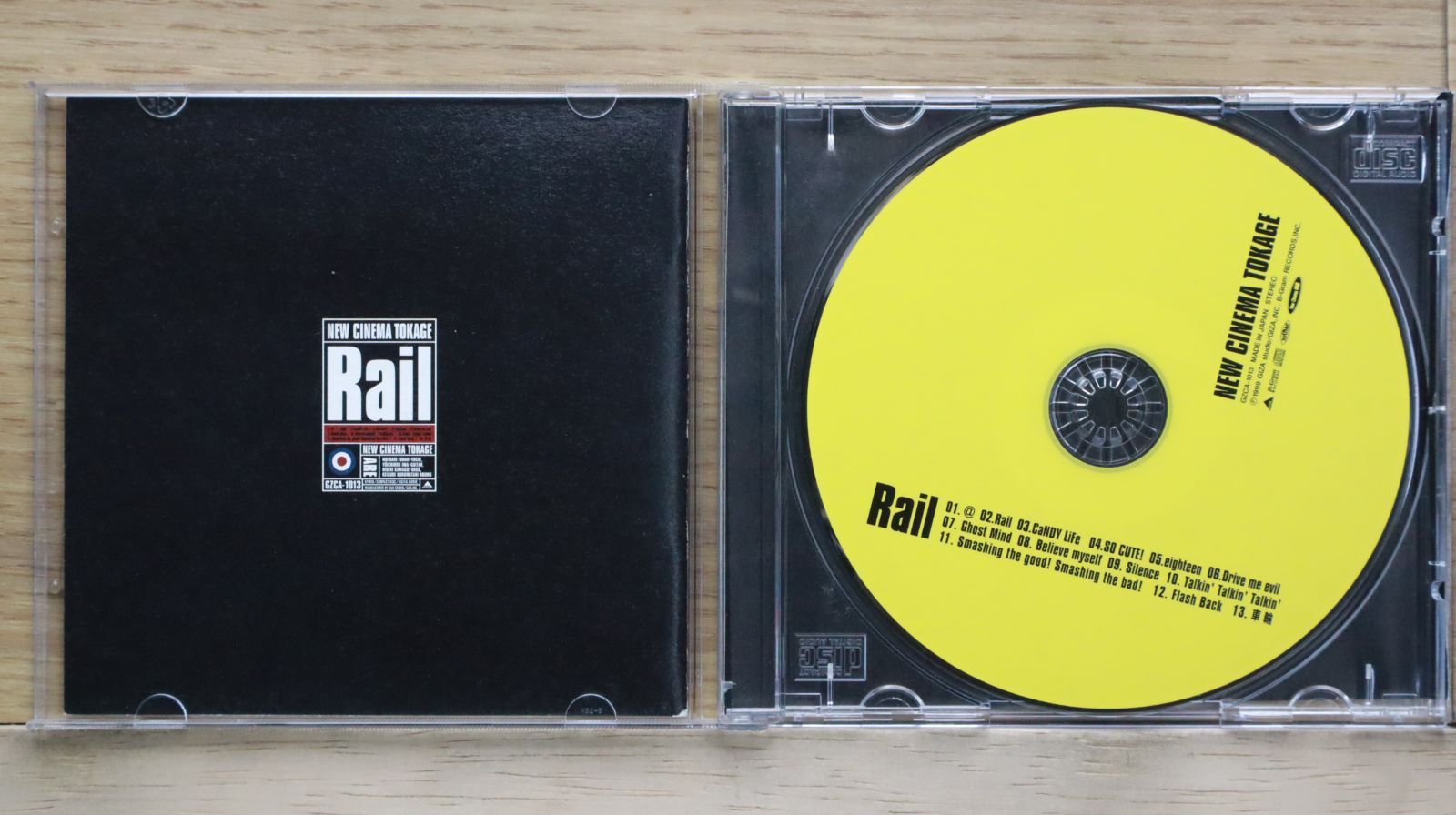 国内盤CD☆ニュー・シネマ・とかげ/New Cinema Tokage□ Rail 