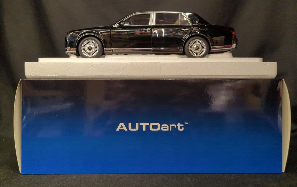 AUTOart 1|18オートアート コンポジットモデル Toyota Century Black 神威 <かむい> エターナルブラック 78762