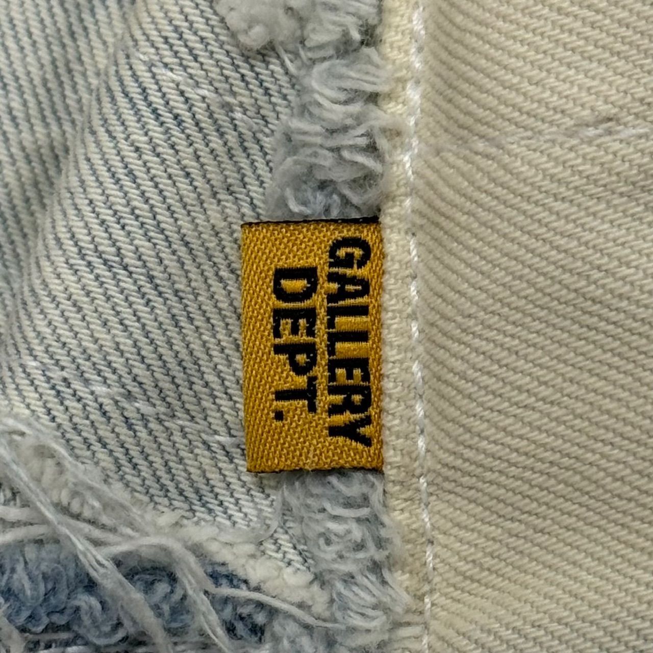 GALLERY DEPT. デニムパッチワークショーツ デニム ショーツ GALLERY DEPT. デニムパッチワークショーツ デニム ショーツ