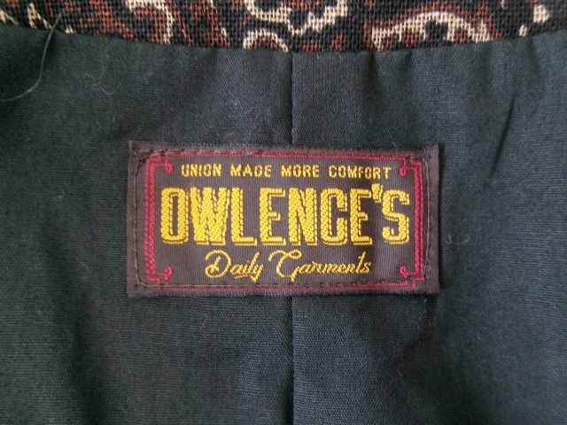 OWLENCE S ｵｰﾚﾝｽﾞ ﾍﾞｽﾄ ﾍﾟｲｽﾞﾘｰ柄 総柄 ﾌﾞﾗｳﾝ M 991869881 KARIMZIABAT_FR