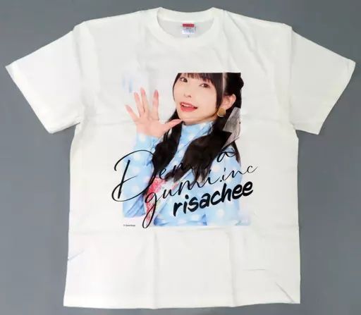 フェスクレ　でんぱ組.inc　コラボ　Tシャツ　相沢梨紗 中古】Tシャツ 相沢梨紗 Tシャツ ホワイト Lサイズ 「でんぱ組.inc