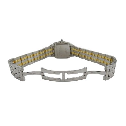 カルティエ Cartier 時計 レディース ブランド パンテール SM クオーツ QZ ステンレス SS ゴールド YG W25029B6 コンビ 2ロウ 磨き済み 【中古】 カルティエ Cartier 時計 レディース ブランド パンテール SM クオーツ