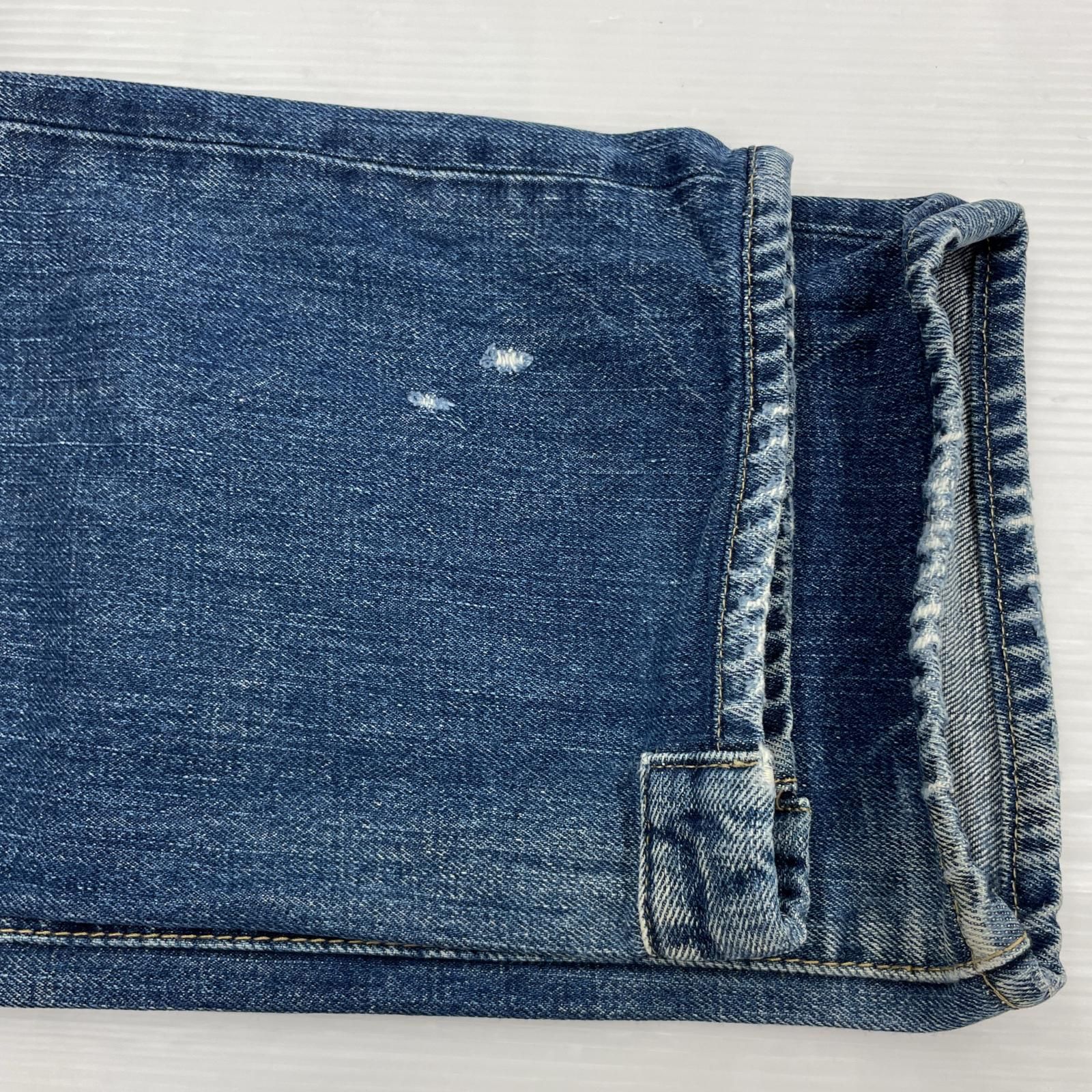 DSQUARED2 ダメージ加工 ダークブルー デニムパンツ 50 DSQUARED2 ディースクエアード ダメージ加工デニムパンツ size50