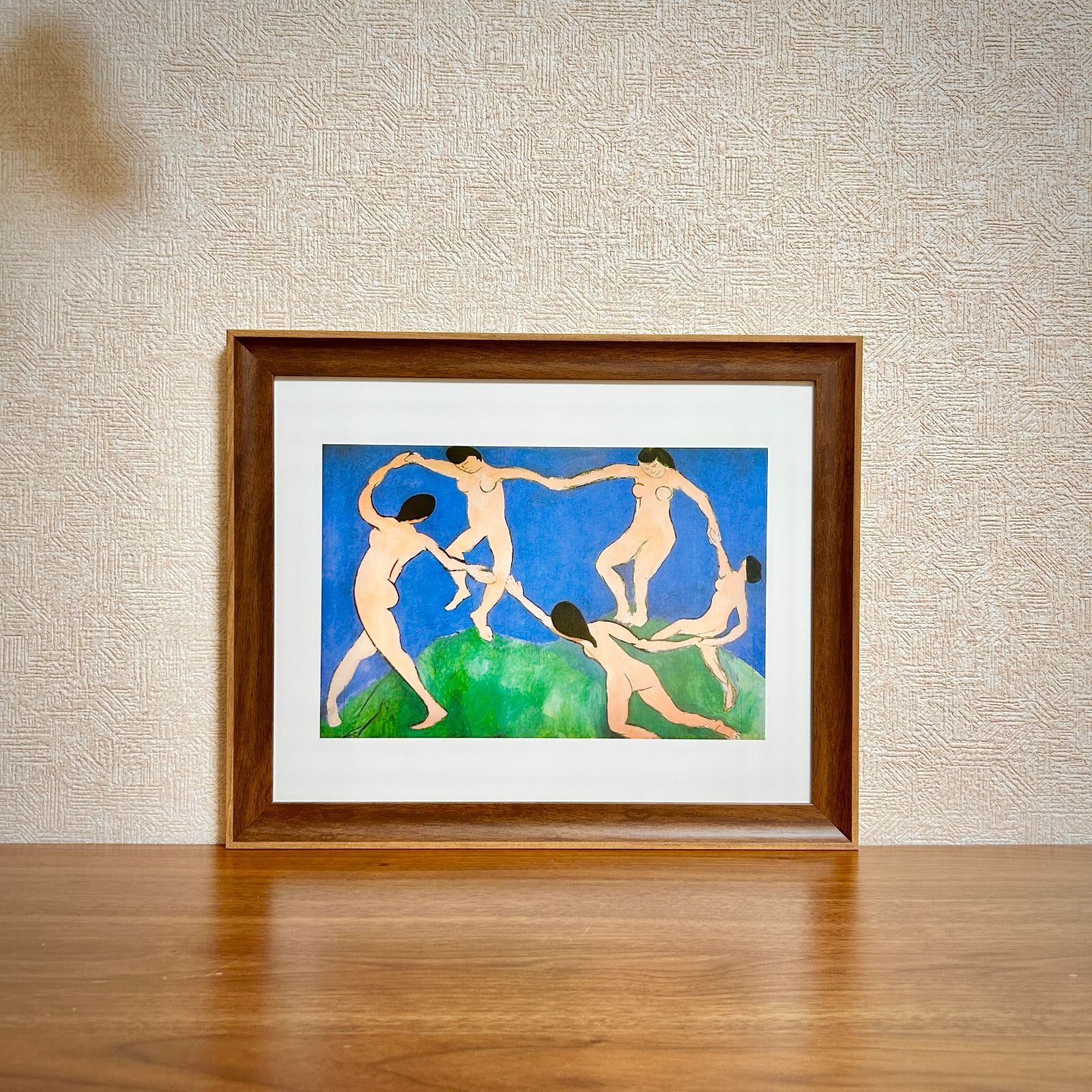 アンリ・マティス  Study for Dance Ⅲ 工芸画 額装 アンリ・マティス Study for Dance Ⅲ 工芸画 額装