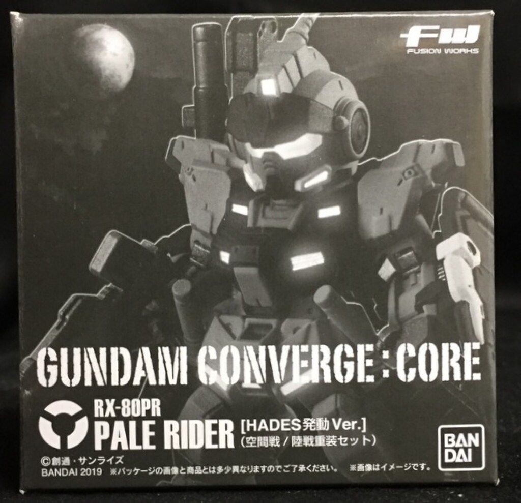 BANDAI FW GUNDAM CONVERGE CORE ペイルライダー<空間戦/陸戦重装