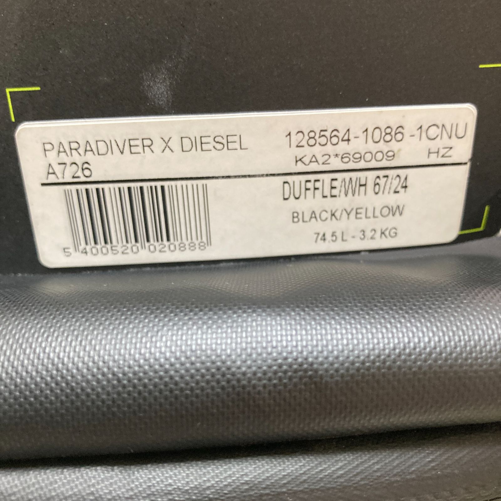 DIESEL キャリーバッグ